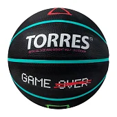 Мяч баскетбольный Torres Game Over р.7 от магазина Супер Спорт