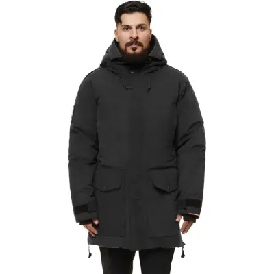 картинка Куртка Bask 21225-9009 мужская пуховая PUTORANA V4 черный 