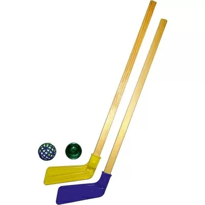 картинка Хоккейный набор MPSport (2клюшки+шайба+мячик) 