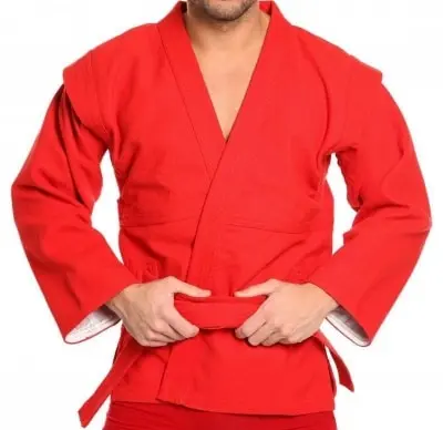 картинка Куртка самбо АТАКА красная 