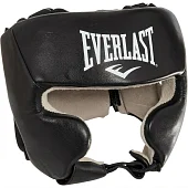 Шлем Everlast с защитой щек USA Boxing Cheek черный 620201U от магазина Супер Спорт