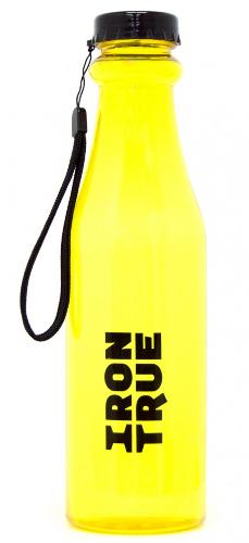 Бутылка Irontrue 750 ml черный-желтый от магазина Супер Спорт