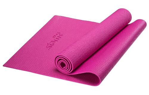 Коврик для йоги Starfit FM-101PVC 173*61*0.5 розовый от магазина Супер Спорт
