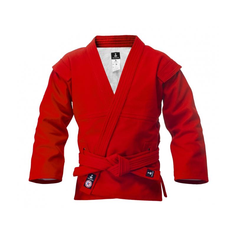 Куртка для самбо ВФС BRAVEGARD Ascend красный от магазина Супер Спорт